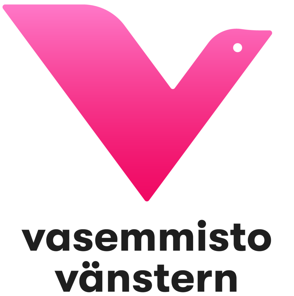 Vasemmistoliiton logo